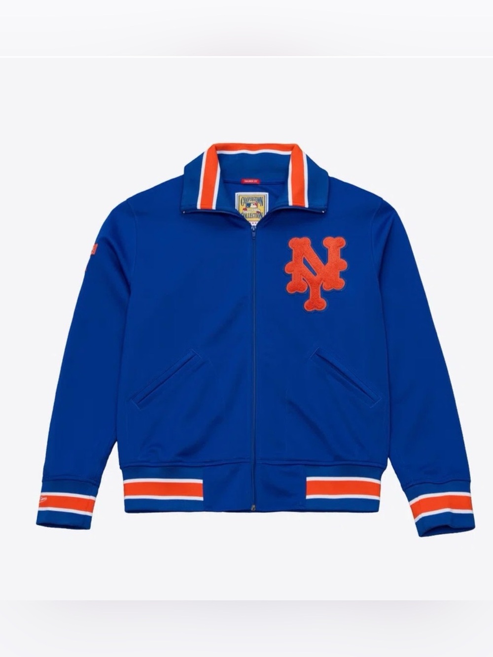 Mitchell & Ness Cooperstown Collection: 1986 New York Mets zip-front jacket